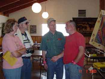Moffett Reunion - discussing auction